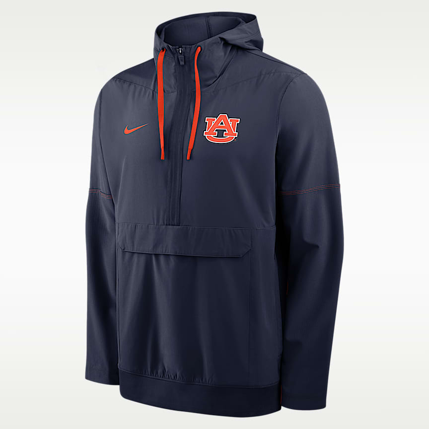 ジャケット・アウター NIKE ANORAK HOODIE Auburn Anorak Men's Nike College 1/2-Zip Hooded Jacket. Nike.com